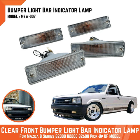 Mazda B-Series B2000 B2200 Bravo Bumper Turn Signal Light (1986-1993)