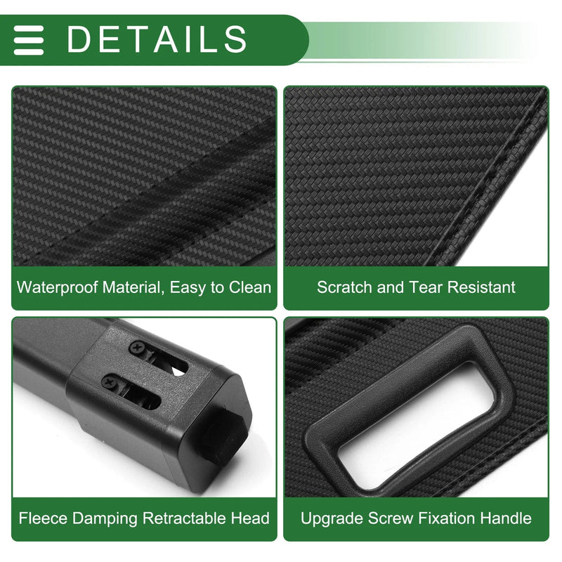 Lexus RX350 RX450H Black Carbon Fiber Cargo Cover (2007-2023)