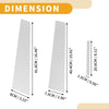 Toyota Mark X (2009-2019) Chrome Silver 6 Pcs Door Pillar Window Trim
