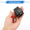 Hyundai - 1 Set 12 Pin Front Headlight Connector Plug