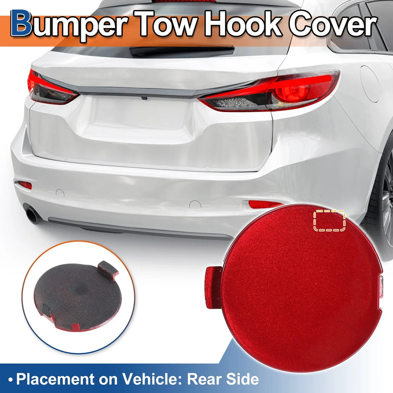 Mazda 6 Atenza (2018-2021) Red Rear Right Tow Hook Cover