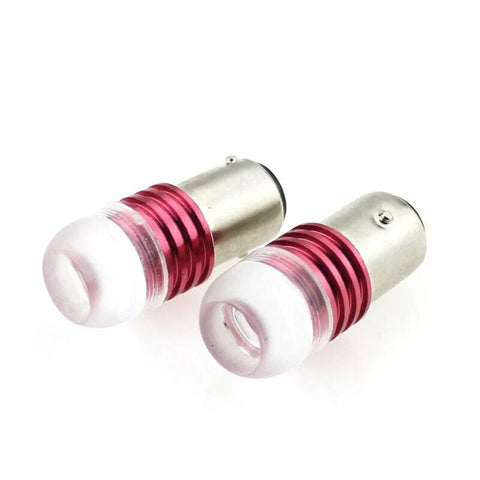 2x Strobe Flashing Red 1157 2357 LED Car Motorcycle Tail Brake Light Lamp Bulb