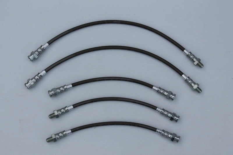 Datsun 1600 P510 Sedan & SSS Braided Brake & Clutch Hose Set (1966-1970)