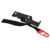 Ford F150 F250 F350 Rear Seat Quick Latch Release Kit Black Strap