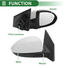 Chevrolet Cruze (2011-2015) - 3 Pins Replacement Passenger Side Door Mirror