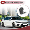 Honda CR-V (2023) - Black Faux Leather Car Gear Shift Knob Cover