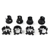 Jeep Wrangler JL JT Black Front Bumper Radar Probe Bracket (2018-2022)