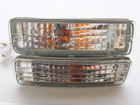 88-97 Toyota Hilux LN85 LN100 Crystal Bumper Bar Indicator Light Turn Signal