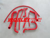 Ford Falcon AU1 AU2 4.0L 6 Cyl Silicone Radiator Coolant Hose Red (98-02)