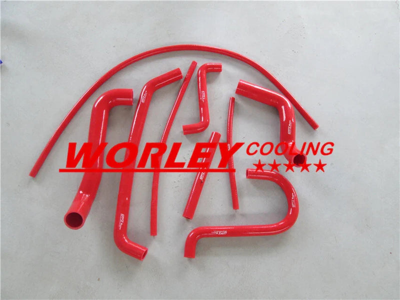 Ford Falcon AU1 AU2 4.0L 6 Cyl Silicone Radiator Coolant Hose Red (98-02)