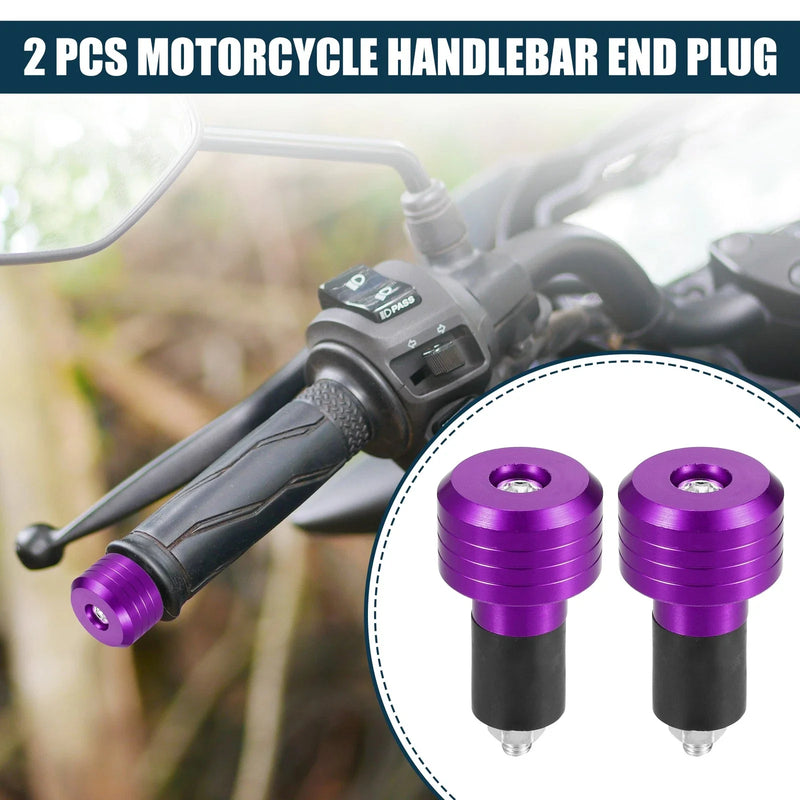 Motorcycle End Plug / 2 Pcs 18-20mm 30mm OD / Handlebar