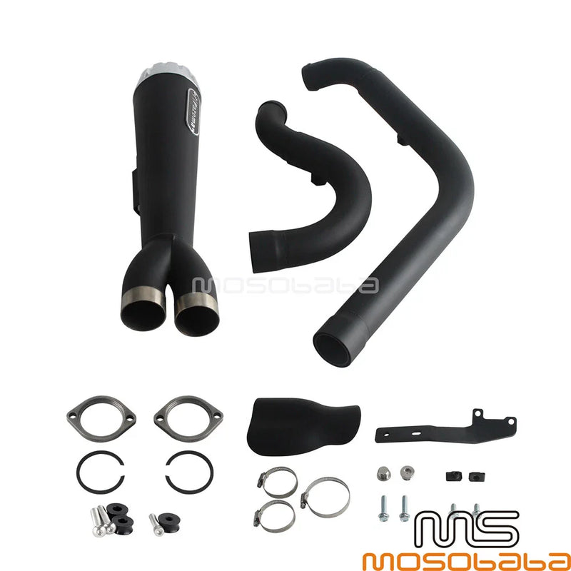 Harley Softail Low Rider FXLR Deluxe Fat Bob Exhaust System Kit (2018-2023)