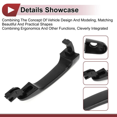 Hyundai Kia Sportage Front Left Black Car Door Handle Grip