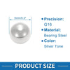 5mm Bearing Ball Steel G16 Precision Silver Tone 600 Pcs