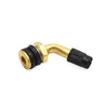 Motorcycle Scooter Brass Bent Angled Tubeless Tyre Valve Stem Adapter 4pcs