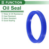 Oil Seal Rotary Shaft Seal TPU 60x70x10mm High Pressure Blue 5 Pcs