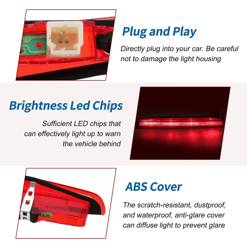 Nissan Qashqai Red LED Third Brake Light (2008-2014)