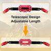 Bike Motorcycle Balance Handle Bar Extender Bracket 260mm Center Hole Red