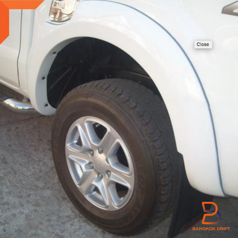 Ford Ranger UTE T6 PX1 Matte Black Fender Flare Wheel Arch (2012-2014)