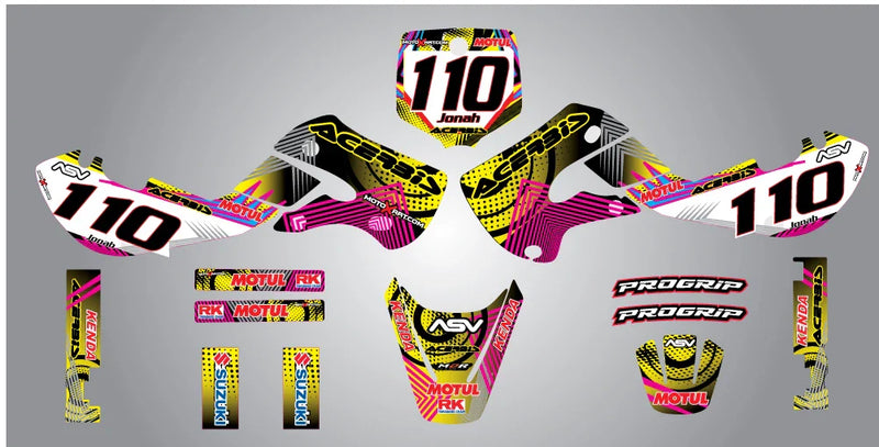 Suzuki RM 65 Custom Graphic Kit (All Years)