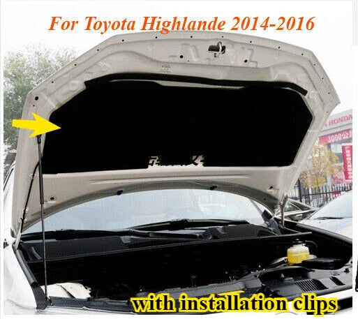Toyota Highlander Engine Hood Insulation Pad Heat Shield Trim (2014–2016)