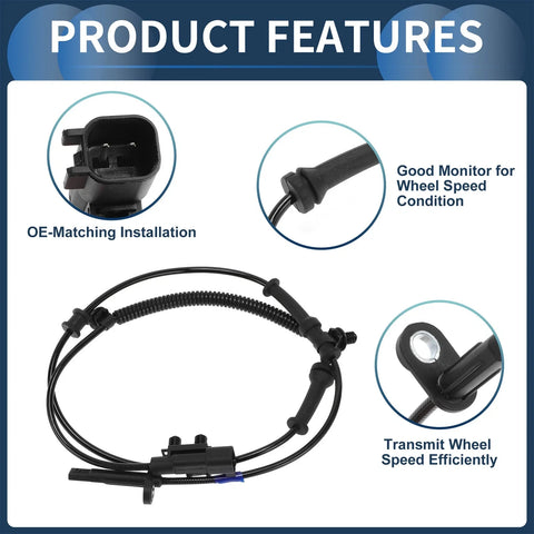 Dodge Durango ABS Wheel Speed Sensor Front (2016 - 2020)