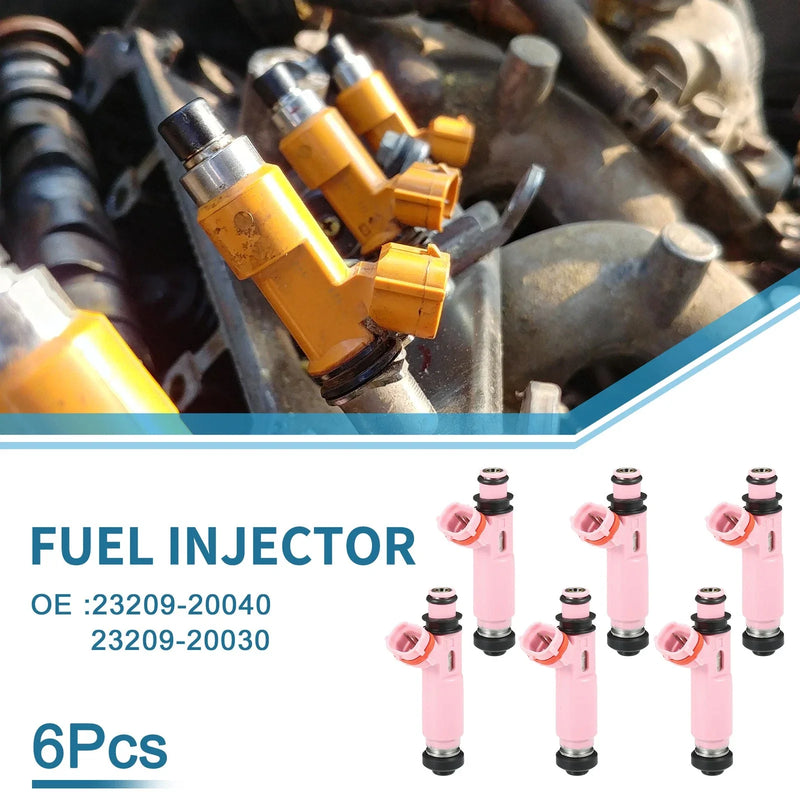 Toyota Highlander Hybrid 6 Pcs Fuel Injector (2006–2010)