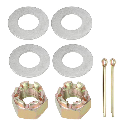 Polaris Ranger 2 x Front/Rear Axle Nut and Washer