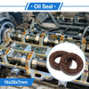 MakeModel Oil Seal 16x28x7mm FKM Rubber Brown 2 x