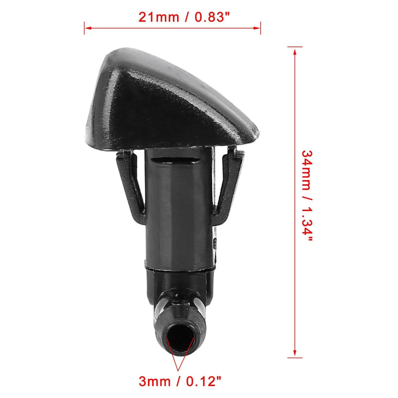 Honda Odyssey, Accord 2 x Windshield Wiper Washer Nozzles (2000-2023)