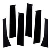 Mitsubishi Outlander 6 x Window Pillar Post Trim Covers (2013-2021)