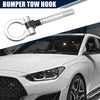 Hyundai Veloster Silver Round Front Rear Bumper Tow Hook Screw (2012-2017)