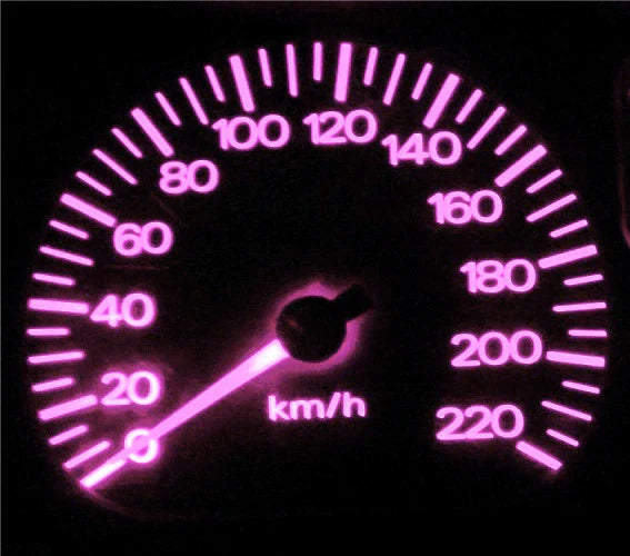 Nissan Navara D22 Pink LED Dash Instrument Cluster Light Kit (1997-1999)
