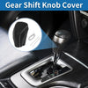 Toyota Camry 1pc / Car Gear Shift Knob Cover Black Gray Leather (2018–2024)