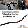 Harley Dyna Street Bob Sportster 1'' Motorcycle Tracker Drag Bars (2006-2023)