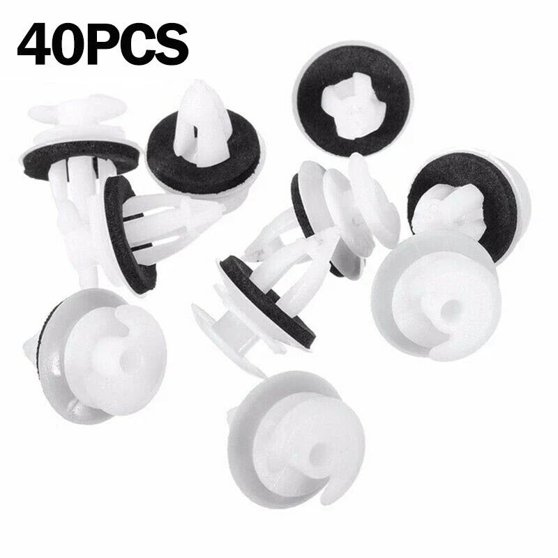 E30 E34 E36 E38 E46 M3 M5 Z3 40x Door Panel Clips W/Seal Ring