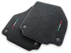 Ferrari F8 Tributo with Alcantara Leather AutoWin Floor Mats (2019-2023)