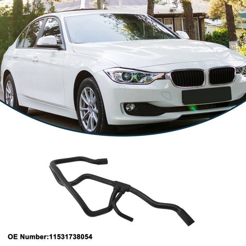 BMW 525iT Rubber Downpipe Radiator Hose 2.5L (1993-1993)