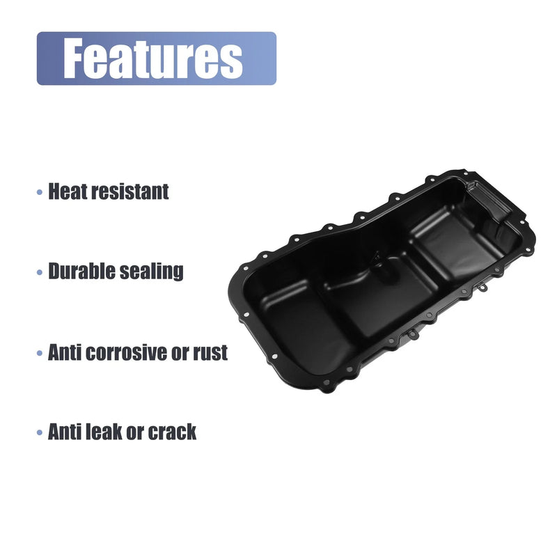 Dodge Grand Caravan 2001-2010 Engine Oil Pan (2 x Replacement Parts)
