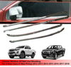 Isuzu D-Max 4 x Door Chrome Window Sill Line (2012-2018)
