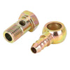 Motorcycle Car 2 x Banjo Hose Barb Bolt Fittings 16mm