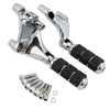 Harley Sportster Chrome Passenger Footpeg Mount Bracket (2014-2022)