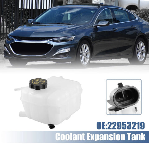 Chevrolet Coolant Radiator Reservoir Tank with Cap and Sensor