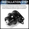 Honda - Black Engine Motor Mount