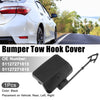 BMW X5 Black Pair Rear Left Right Bumper Tow Eye Hook Cap