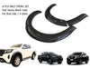 Nissan Navara Front Gloss Black Fender Flares (2021-2022)