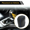 Honda Civic (2016-2021) Black Blue Faux Leather Car Gear Shift Knob Cover 1 Pc