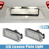 Jeep Grand Cherokee White LED License Plate Lights (2017-2021)