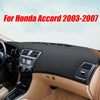 Honda Accord Pad Mat Black Leather Dashboard Cover (2003–2007)
