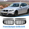 BMW E90 Front Kidney Grille Gloss Black 4 Door (2005-2008)